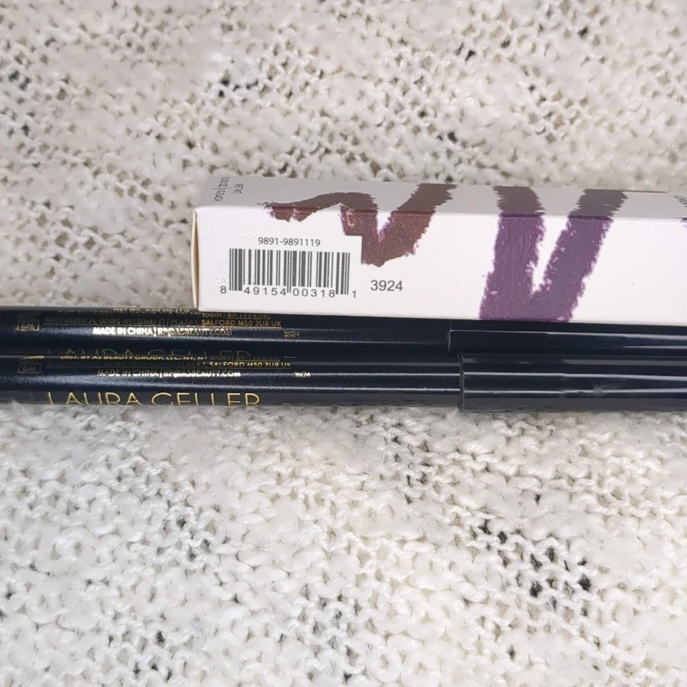 Laura Geller StyleEYES Liner Duo in Royal Plum/Warm Cocoa, 2g/0.06oz